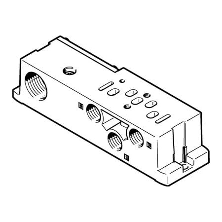 Festo Sub-Base VABS-S4-1S-G14-B-K2 VABS-S4-1S-G14-B-K2